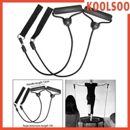 [Koolsoo] 2x Trampoline Resistance Bands Muscle Exercise Bands with Handles