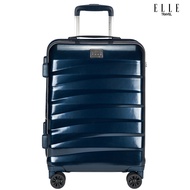 ELLE Travel Rip Curl Collection, กระเป๋าเดินทางขนาดเล็กไซส์ 20"นิ้ว ถือขึ้นเครื่อง เพิ่มช่องเสียบ US