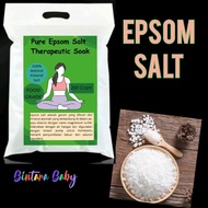 Epsom Pure Foodgrade Salt for Breast mastitis, Breast Milk Blockage / Food Grade epsom Salt Relaxati