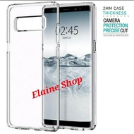 SOFTCASE Samsung J6 J6 Plus J8 J7 J7 Core CASE CLEAR HD PREMIUM Jelly CLEAR Thickness 2.0mm - WHITE