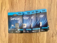 Thẻ nhớ LEXAR chính hãng 64GB / 128GB/256GB cao cấp - Tốc độ đọc lên tới 100Mb/s - Thích hợp máy gam