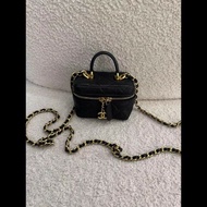 Chanel mini vanity case bag