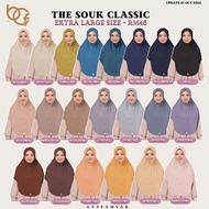 💥 FAST SHIPPING & ORIGINAL HQ 💥 TUDUNG SOUK BY CHEFIZA - XL SIZE 💥BUY MORE GET MORE GIFT🎁 ‼️💥
