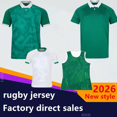 2025 2026 Ireland home away rugby jersey vest t-shirt 150th anniversary rugby shirt Leisure sweatshi