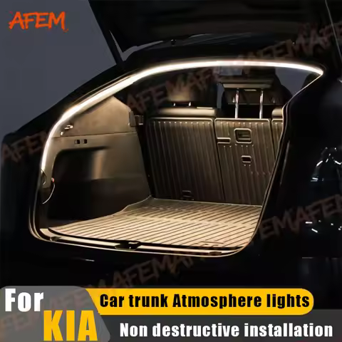 For KIA K3 K5 EV5 EV6 K9 Sorento Setus Car trunk Atmosphere lights Tailbox lighting modification Sui
