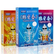SiXiangNi Sophora Dotted Condom 斯香妮冰火狼牙套（12只装）