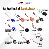 Car Headlight Bulb Socket Adapter H1 H4 H7 H8 H11 HB3 9005 HB4 9006 T10 T20 1141 1016 T20 5 PIN