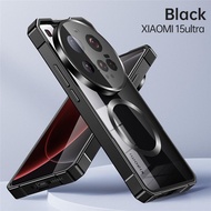 Casing For Xiaomi 15 Pro Ultra 15Pro 15Ultra Metal Matte Magnetic Phone Case Shockproof Protection C