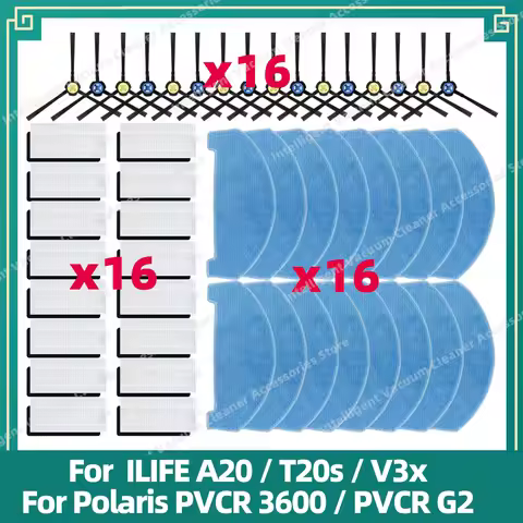 Compatible For ILIFE A20 T20s V3x / Polaris PVCR 3600 / G2 0926W / G2 0726W / G2 1226 Parts Accessor