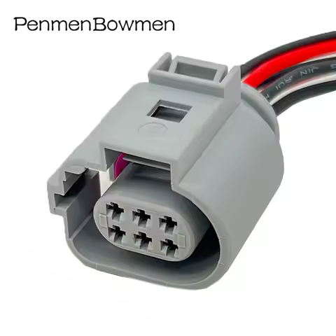 1 Set 6 Pin 1.5mm EGR Valve Female Waterproof Electrical Cable Connectors Plug Wire Harness 1J097371