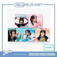 [POB] LE SSERAFIM - JAPAN 2nd Single [UNFORGIVEN] Solo Jacket + Free Gift