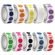 10000 Piece Colored Dot Stickers 1000Pcs/Roll,10 Color Circle Dots Labels Stickers Round Coding Labe