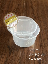 Food Container / Mangkuk Makan Microwave / Bowl / Cup puding 300ml
