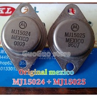 mexico MJ15024 1Pairs MJ15025 TO-3 MJ15024G MJ15025G NPN PNP high power pair tube second-hand pxb6