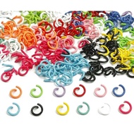 20pcs 8mm open Jump Rings Split Rings Connectors for DIY Jewelry Findings Making bracelet necklace e