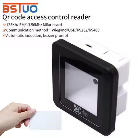QR Code Reader RFID USB Wiegand Scanner for Access Control Parking System Embedded Scanner Module Ba