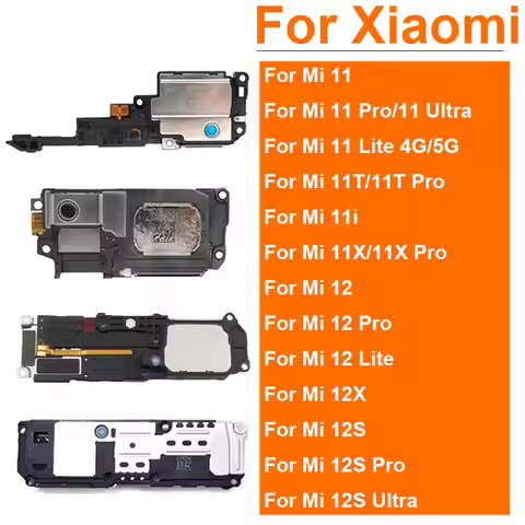 Louder Speaker Buzzer Ringer For Xiaomi Mi 11 11T 11i 11X 12 12X 12S Pro Ultra Lite 4G 5G LoudSpeake