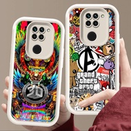 Case for Xiaomi Redmi Note 9S 8 9 Pro Max Soft White E61 Famous Design