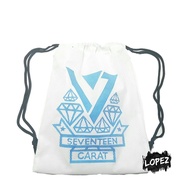 Seventeen Mesh Bag Carat Drawstring Bag/