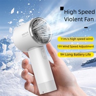 199High-Speed Handheld Fan Mini Portable Fan strong cooling fan  USB Handheld High-Speed Violent Fan