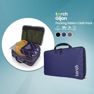 Torch Travel Bag - Expandable Cloth Pack Pouch Gijon