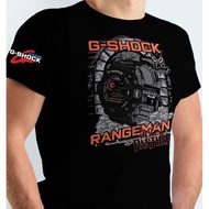 T-shirt Casio G-shock Rangeman Black Panther / G-shock Tshirt / Baju Microfiber Jersi / Jersey Sublimation / Tshirt/collar/long