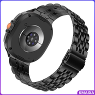 Dây đeo bằng thép không gỉ cho Samsung Galaxy xem 8 40mm 44mm Dây đeo đồng hồ bằng kim loại vòng tay