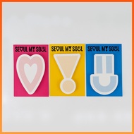 [Korea_Seoul Souvenir] DDP SEOUL MY SOUL Symbol Shape Memo Pad Sticky Notes 50 Sheets (3 Colors)