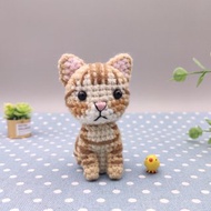 【現貨】 小小一隻 橘貓 純手工 鉤針編織娃娃