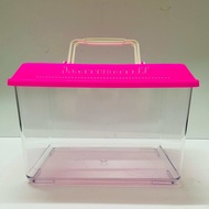 (CODE : 300) Fish Tank / Fish Aquarium - 28.5cm x 18.5cm x 17.5cm