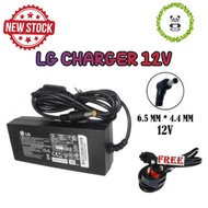 LG Monitor E2351 E2360 W2284F W1943S W1643C 12V 3A (36W) Power Supply Charger Adaptor 6.5 x 4.4mm