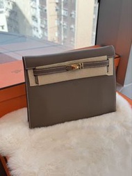 Hermes🌟kelly danse 大象灰金 evercolor皮 stamp G