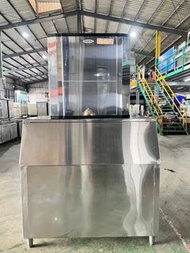 安威爾製冰機 900磅 月型冰 水冷式 220V  促銷一台 買到賺到 🏳️‍🌈萬能中古倉🏳️‍🌈