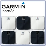 Garmin Index S2 Smart Scale (Black/White) Smart Weighing Scale for Body Mass Weighing