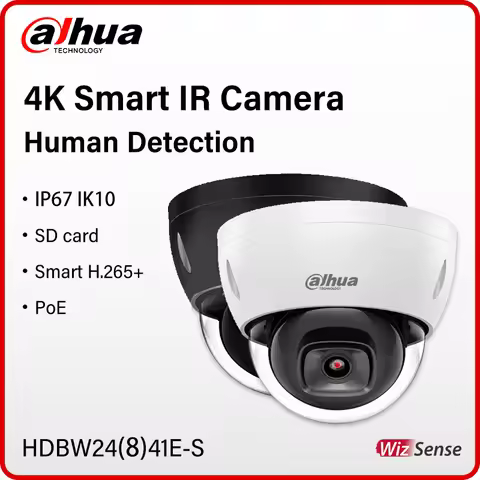Dahua WizSense 4MP 8MP IR Network IP Camera 4K Smart Home Motion Detection CCTV HD Night Vision Moni