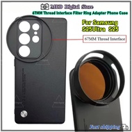 For Samsung S25 Ultra 67MM Thread Interface Filter Ring Adapter Phone Case For 67MM CPL VU Filter