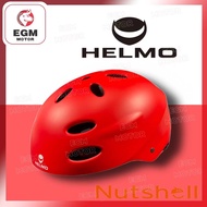 [EGM MOTORCYCLE] MOTORCYCLE HELMO NUTSHELL HELMET 108 ADJUSTABLE