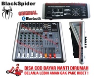 Mixer Power BlackSpider ML-603 6channel USB-MP3, BT, 16 DSP, Equalizer