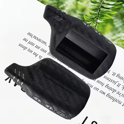 Premium Soft Silicone Car Key Case Cover For Starline B9/B91/B6/B61/A91/A61/V7 2 Way car alarm syste