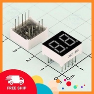 [5 Pieces]- 3621BS 7-Segment LED 0.36inch Red 2 Common Positive Numbers