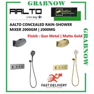 AALTO CONCEALED RAIN-SHOWER MIXER 2000GM | 2000MG