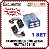 FUJIYAMA CB153 Carbon Brush Kul Spul Bostel Arang CB153 CB 153 CB-153
