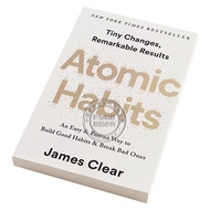 English Original Atomic Habits Atomic Habits Paperback Establish Good Habits Simple Way to Destruct 