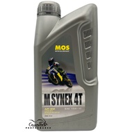 100% ORIGINAL MOS ENGINE OIL MINYA ENGINE ADD ORIGINAL OIL FILTER LC135 M RIDE M RACE M SYNEX SAE40 