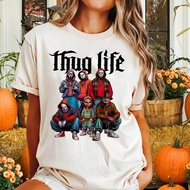 REadY StoCK Thug Life Horror Halloween Tshirt Happy Halloween short sleeve s-5xl 9I6