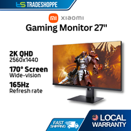 Xiaomi 2K Gaming Monitor 27" QHD 165Hz Desktop E-Sports IPS Screen 178 degree Wide Angle Computer Mo