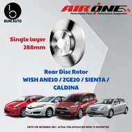 Toyota Wish ANE10 ZGE20 Caldina ST246 Sienta NSP170 Rear (Belakang) Disc Rotor Disc Brake 2pcs
