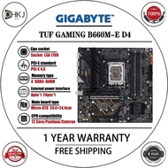 Used ASUS TUF B660M-E D4 Motherboard for Intel 12th/13th/14th Gen - 1YR Warranty + Free Thermal Past