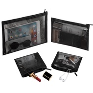 Mesh Pouch, Make up Bag with Zipper Cosmetic Organizer Pouch for Daily or Travel to Keep Small Items