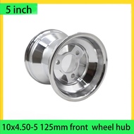 Kart 10x4.50-5 125mm front  wheel hub 5 inch Go-kart car 4 drift Aluminium alloy rims